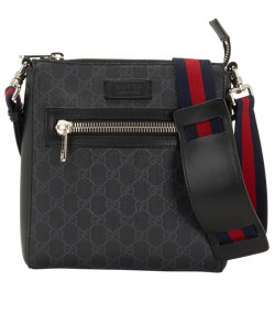 GG Small Messenger, Canvas, Black, 523599 001998, DB, 2*